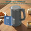 HOMCOM 1.7L Fast Boil 3000W Electric Kettle with LED Display-126249195