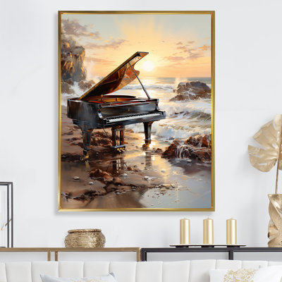 Piano Oceans Orchester I - musique, art mural piano