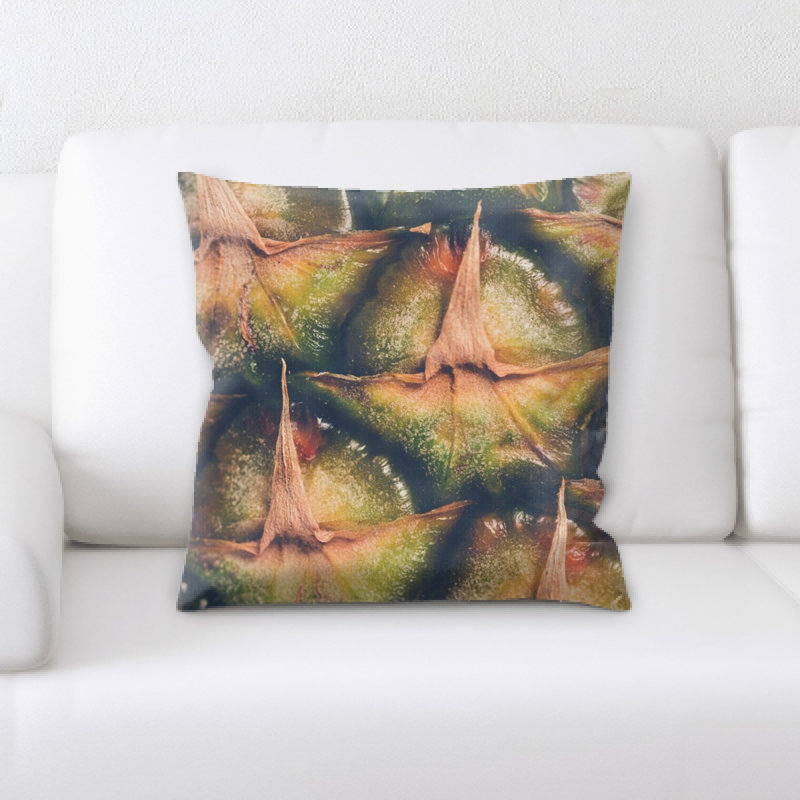 Microsuede Throw Pillow