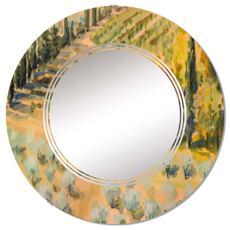 Miroir de salle de bain mural rond, 32 po x 32 po