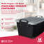 Ensemble de bacs de rangement en plastique 14 pintes-62439058