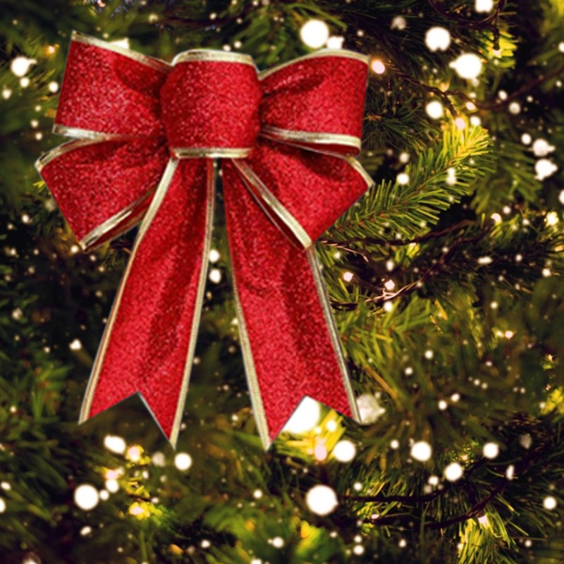25cm Fabric Other Bow, Red