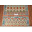 Tapis oriental réversible en laine Kilim 7 x 10