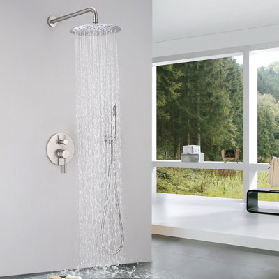 Complete Shower System with Rough in-Valve