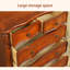 Buffet brun massif et bois manufacturé