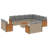  Garden Sofa Set Beige