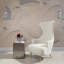 Velvet Wingback Chair-1777211397