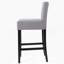 Tabouret de bar 30 pouces en tissu avec structure en bois massif (ensemble de 2)-569601332