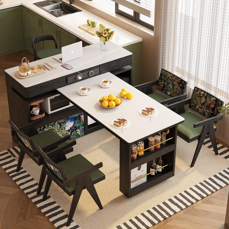 American-style Simple Solid Wood Dining Table
