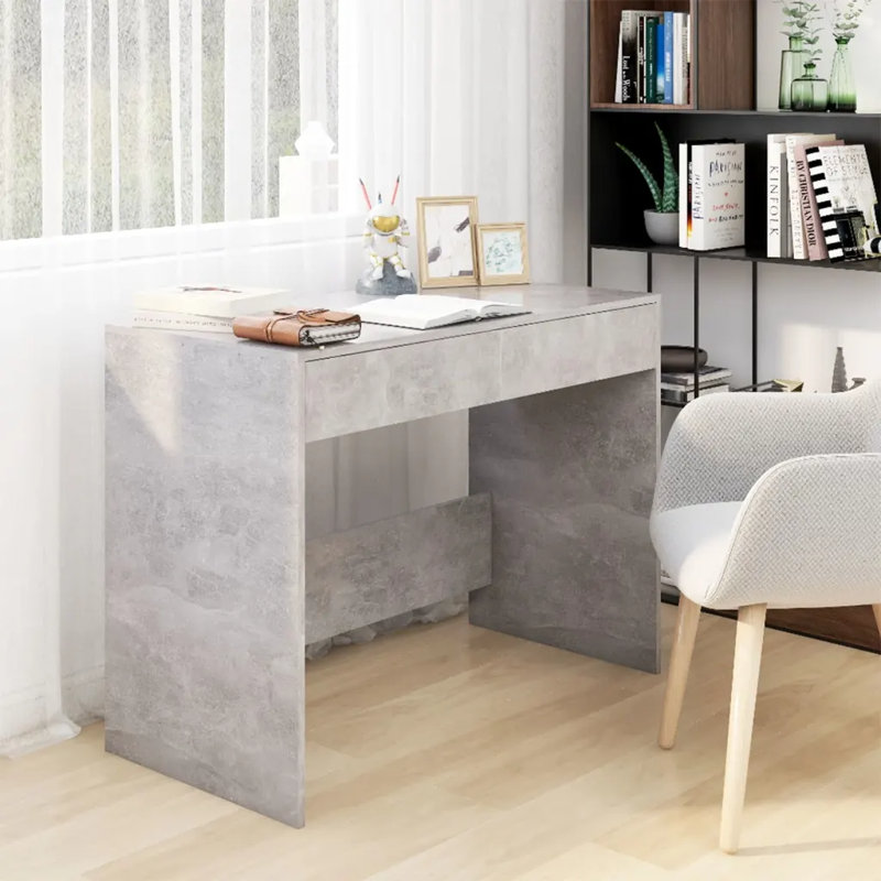 Gargiulo Writing Desk, Concrete Grey