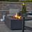 Aegean Powder-Coated Steel Outdoor Fire Pit Table-49261907-88317294