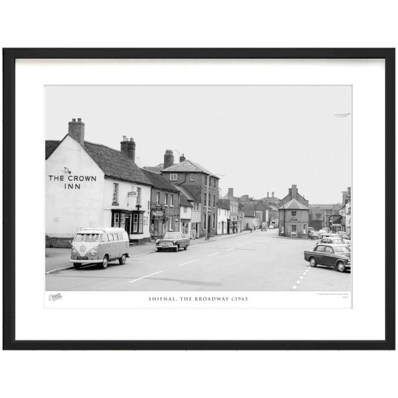 Shifnal, The Broadway C1965 - Single Picture Frame Print, 40cm H x 50cm W x 2.3cm D