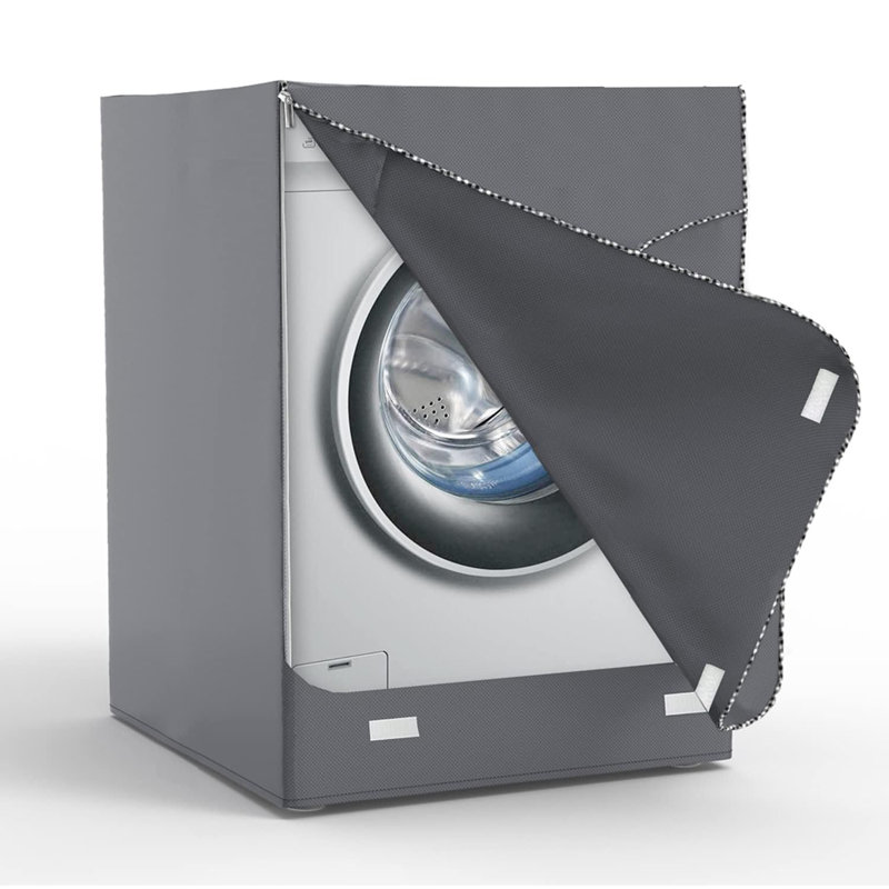 Housse imperméable pour laveuse / sécheuse à chargement frontal, Gris
