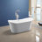 67'' x 28'' Freestanding Soaking Acrylic Bathtub