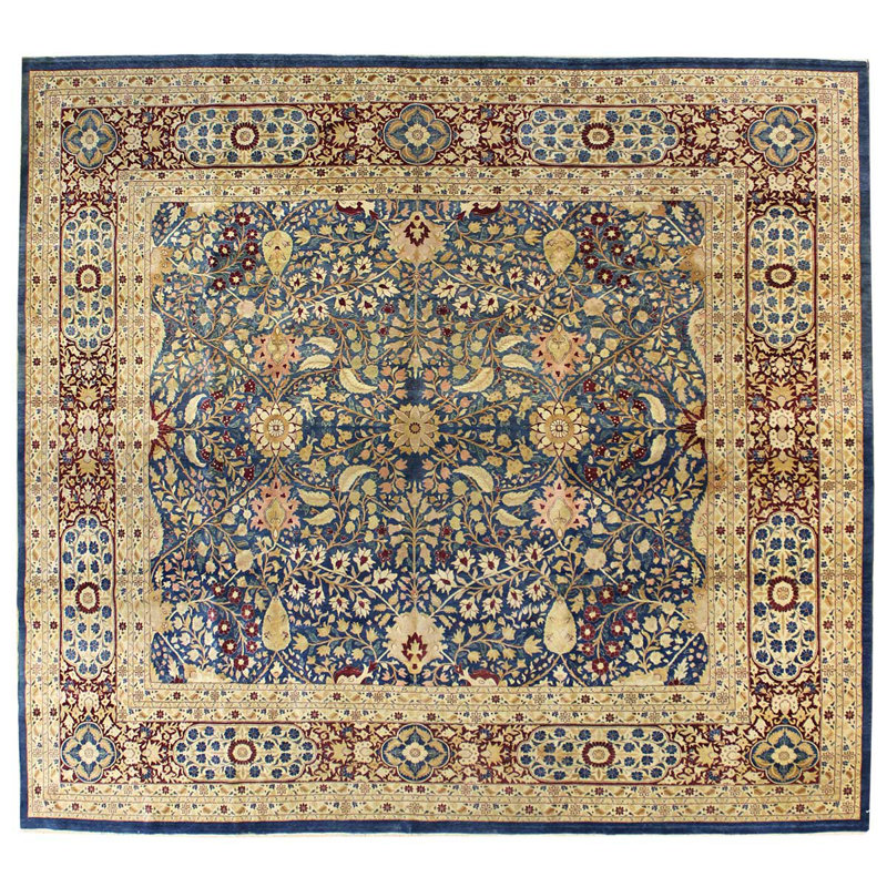 Tabriz One-of-a-Kind 11'4" X 12'2" Area Rug
