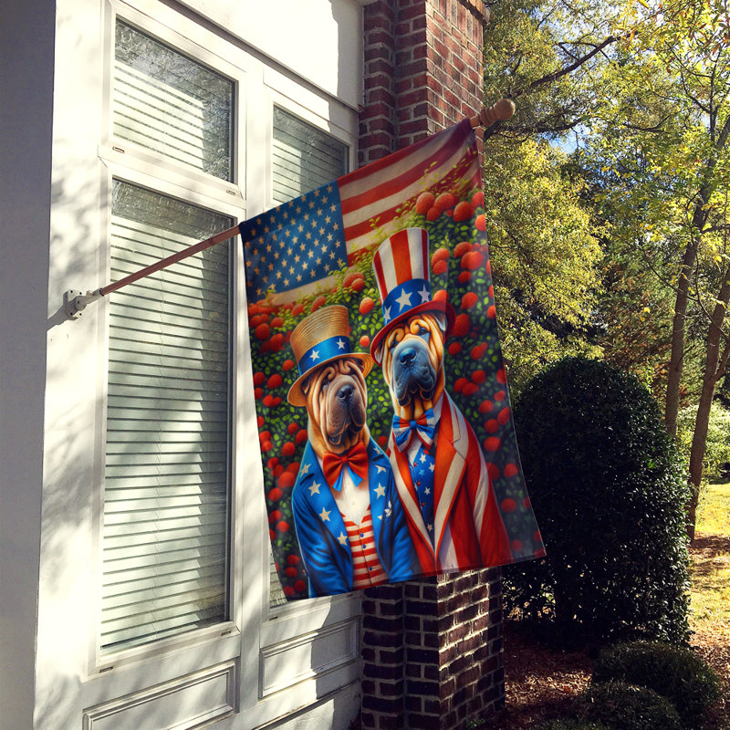 Drapeau «All American House», Shar Pei