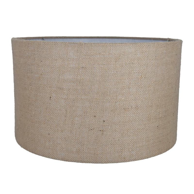 Abat-jours cylindriques 15 po en haut x 15 po en bas x 9 po, Jute