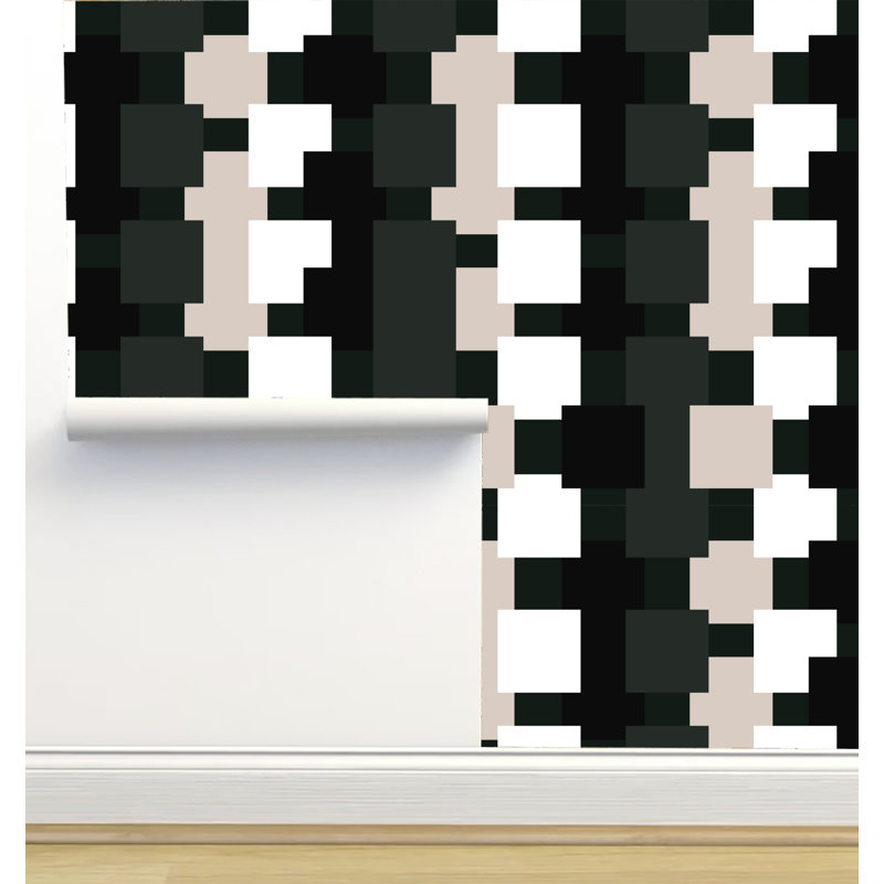 Rouleau de papier peint auto-adhésif texture L 6 pi x l 24 po Monor Designs