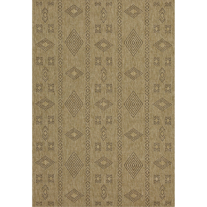 Jute/ Polypropylene Rug 5.25 Ft X 7.25 - Stain , For Hallway 5 3 In 7 Indoor/Outdoor Natural & Brown, Pet Safe