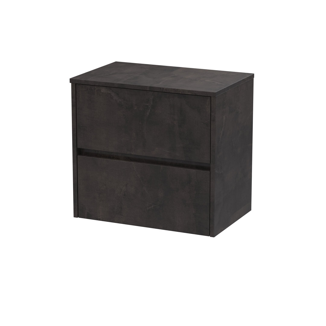 60cm Wall Mounted Single Bathroom Vanity Base Only