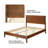 Solid Wood Platform Bed-1465116232-1465116233