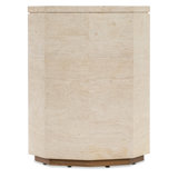 Commerce And Market Marble End Table