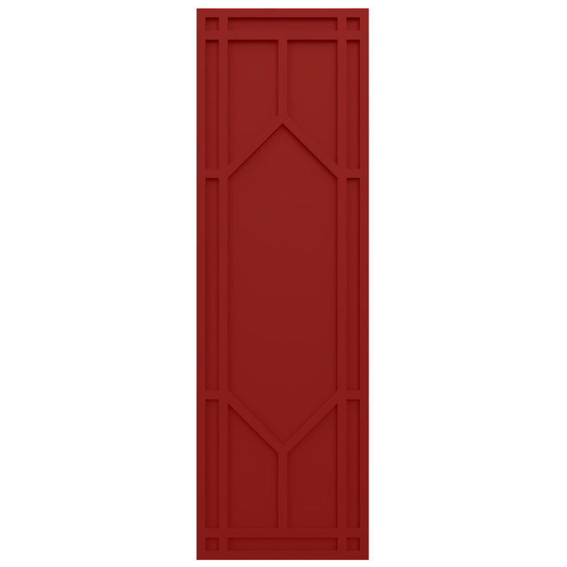 Volets EnduraCore, 12", 31", Rouge feu
