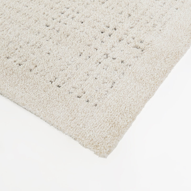 Leif Chalk Neutral Modern Abstract Area Rug, Rectangle 7'10" x 10'