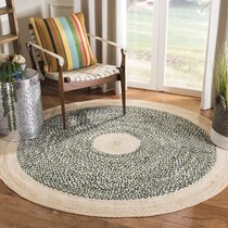 Steelside™ Justice Geometric Handmade Flatweave Cotton Muddy Green Area Rug, Wayfair in 2023