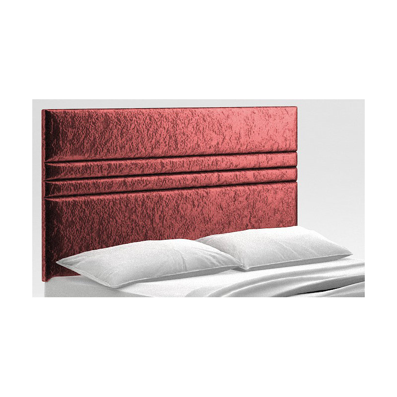 Elsa Upholstered Headboard, Mulberry, Small Single
