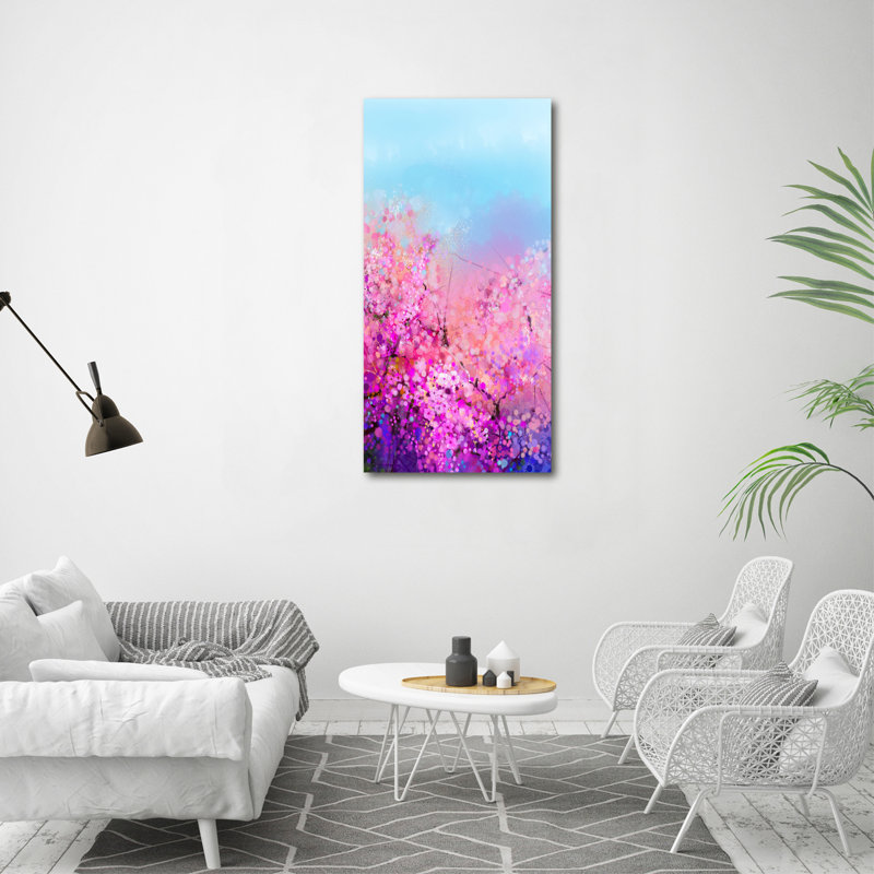 Cherry Blossoms - Wrapped Canvas Print