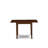 3 Piece Dining Table Set Contains a Rectangle Dining Room Table with Dropleaf and 2 Brown Linen Fabric Upholstered Chairs, Mahogany-1558268073-1558268052-1548317848