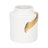 Contemporary Tall Vase for Home Decor – Decorative Flower Vase Perfect for Kitchen Counter Accessory, Tabletop Decor, or Office Accent – White-864677095