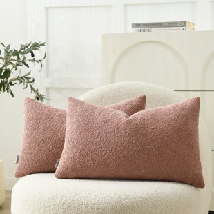 Textured Pillow Covers Textured Boucle Pillow Covers (Set of 2)