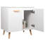 Romano 60cm Single Bathroom Vanity Base Only-733929582