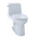 Toilette allongée une pièce 1,6 GPF TOTO® UltraMax®, coton blanc