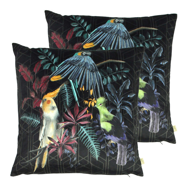 Floral Square Cushion