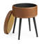 Steel Accent Stool-758622865