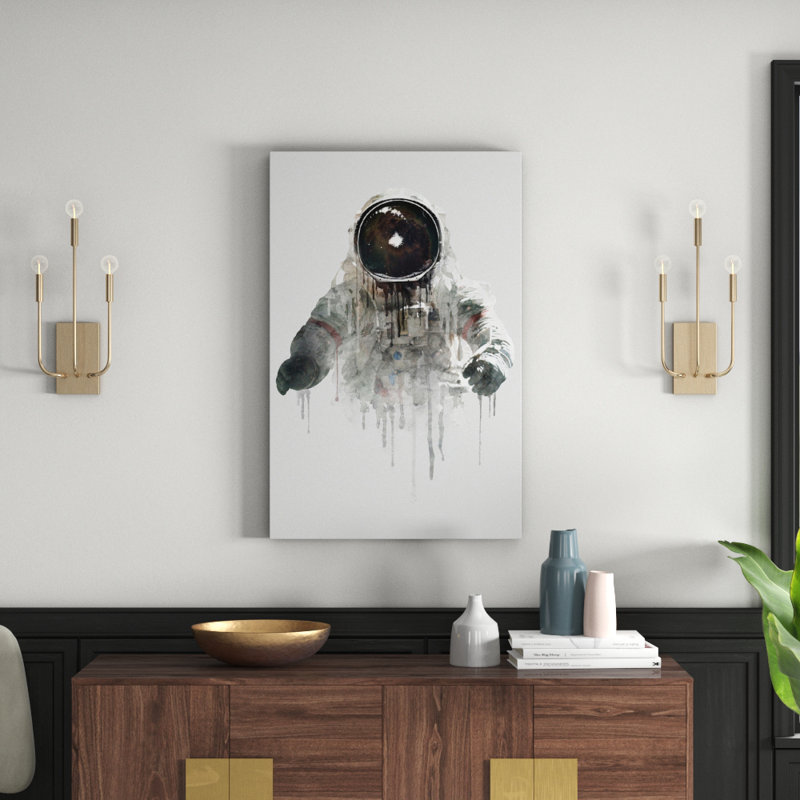 Dániel Taylor - Print on Canvas, White  Floater Framed, 66.04 cm H x 45.72 cm W