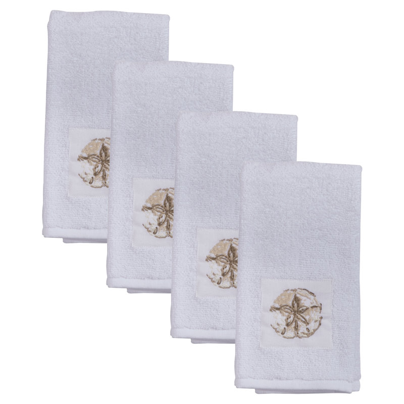 Ensemble de 4 serviettes pour chambre d'invité Jessy