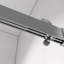 76 po X P 76 po Cabine de douche autoportante double coulissante sans cadre H au fini nickel brossé-122790634