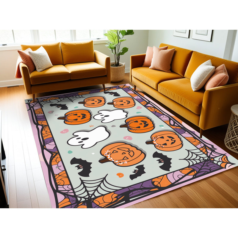 Tapis de Noël lavable The Holiday Aisle®, Rectangulaire 3 pi x 5 pi