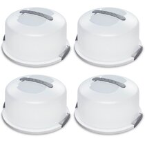 Sterilite Ultra Seal 8.10 Quart Plastic Food Storage Bowl Container, 4 Pack