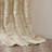 Jacquard Lined Total Blackout Rod Pocket/Back Tab Curtain Panel, Luxurious Marble Fabric, Oeko-Tex Certified, Noise Reduction, Privacy-78999700-78999699
