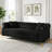 83.5'' Comfort Tufted Velvet Sofa with Wooden Frame-115949309