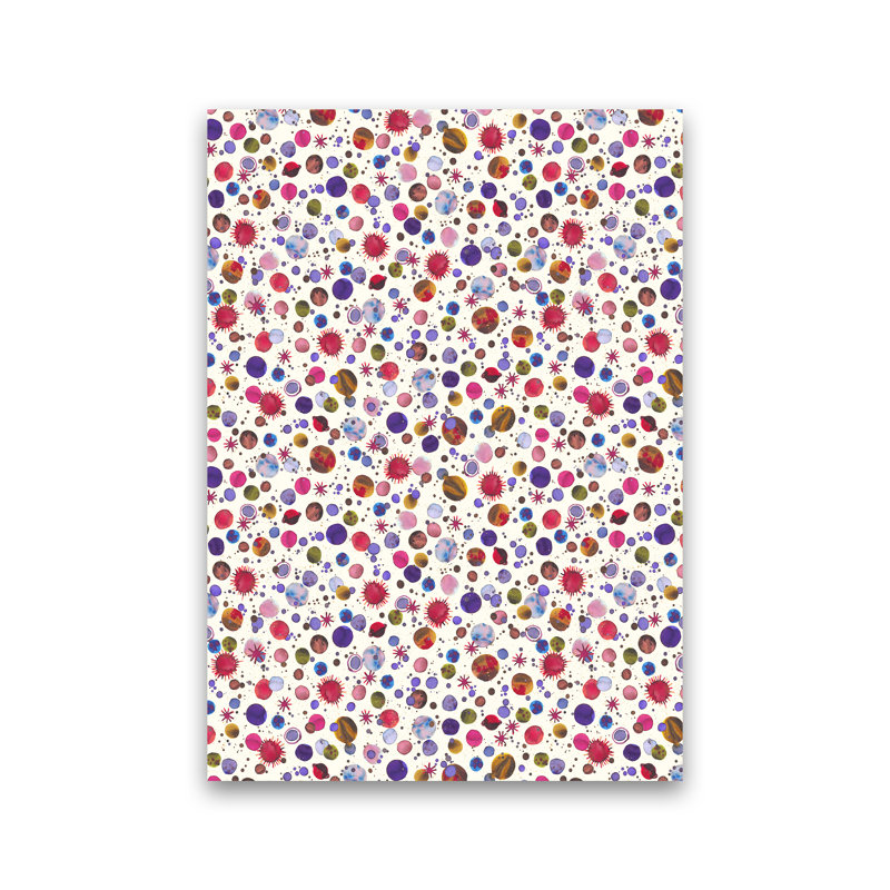 Galaxy Planets Constellation - Print, Unframed, 42cm H x 30cm W x 1cm D
