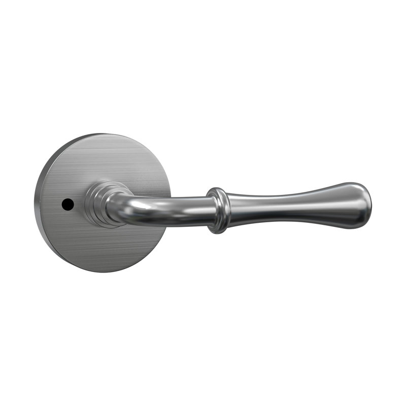 Bravura 931-1 Huntsville Dummy Lever on Traditional Rectangular Rose in Satin Nickel
