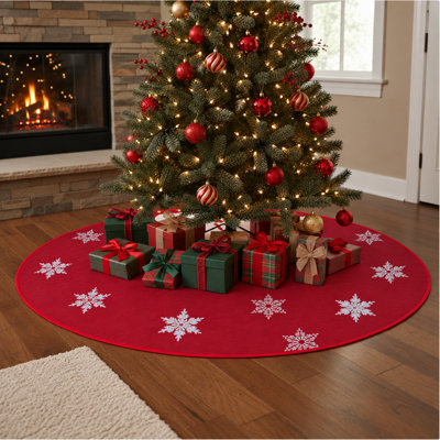 56 " Embroidered Tree Skirt