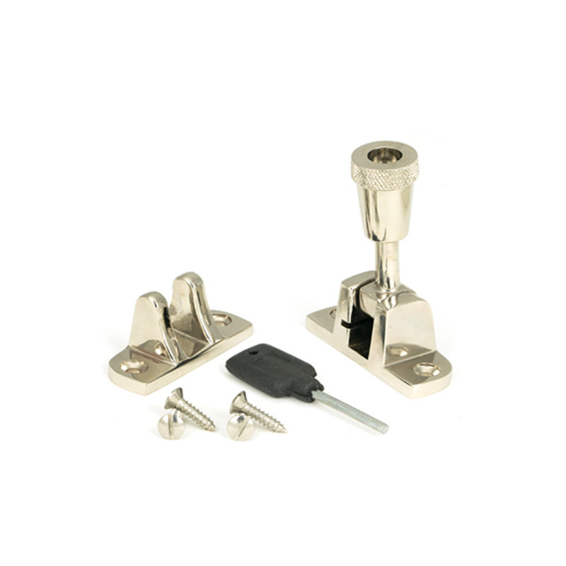 Window Closer, Polished Nickel