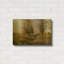 « Pont des jonquilles » de Bill Makinson, tableau mural en métal doré, 61 cm x 41 cm-498230645